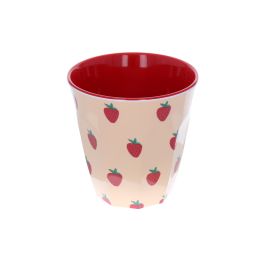 Verre mélamine fraise 