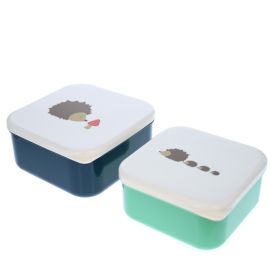 Lot de 2 lunch box herisson