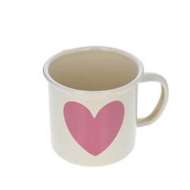 Mug métal rose