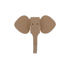 Patère éléphant beige 