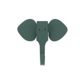 Patère éléphant kaki