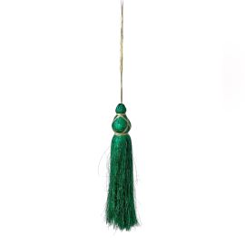 tassel décoratif vert