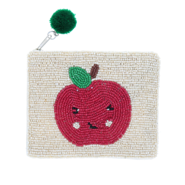 Trousse sequins pomme