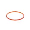 Bracelet jonc en aluminium orange