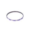 Lot de 2 bracelets en métal indien violet poinçon argent