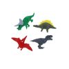 Lot de 4 gommes dinosaures