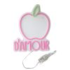 Lampe néon LED Pomme d'amour