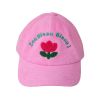 Casquette adulte rose éponge Tulipes - Zou Bisou Bisou !