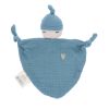 Doudou plat lutin bleu