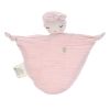 Doudou plat lutin rose