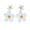 Boucles d'oreilles marguerites