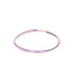 Bracelet plastique paillettes rose