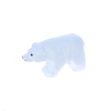 Figurine en bois ours polaire