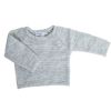 Tricot en laine mélangée gris 1-2 ans