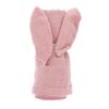 Petit lange lapin rose pâle 70X70