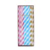 Lot de 25 pailles pastels