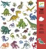 Stickers dinosaures 160 pièces