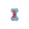 Pin's chien caniche royal rose