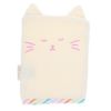 Gant de toilette éponge chat rayé multicolore - Miaou