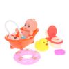 Set jeu salle de bain bébé miniature