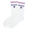 Chaussettes adulte BOMBASSE violettes 36-40