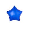 Ballon étoile bleu métallisé