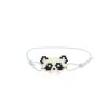 Bracelet blanc panda