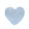 Coussin cœur bleu clair