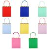 Lot de 8 petits sacs de fête multicolores
