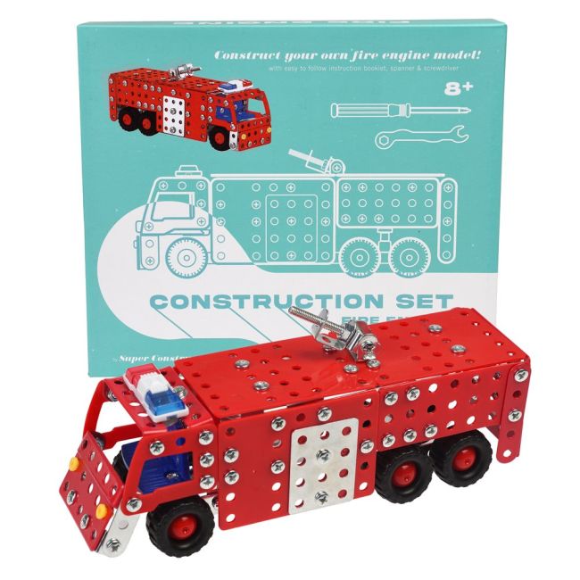 Jeu de construction camion de pompier Rex London - Le petit Souk