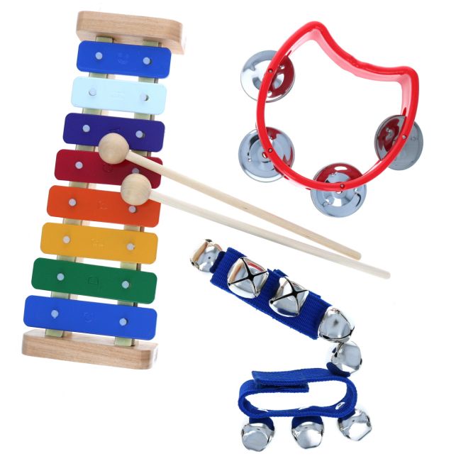 13pcs Percussion Instrument Jouets Instruments de Musique Educatifs Jouets pour Enfants Rolanli Jouets pour Instruments