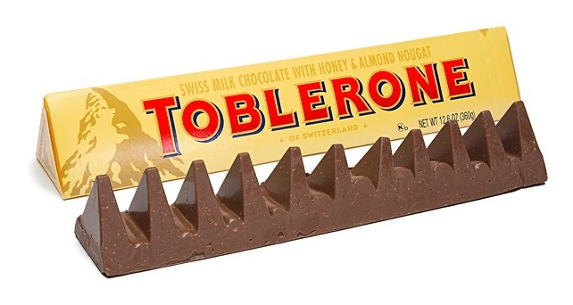Toblerone - Les célèbres barres chocolatés aux messages rigolos !